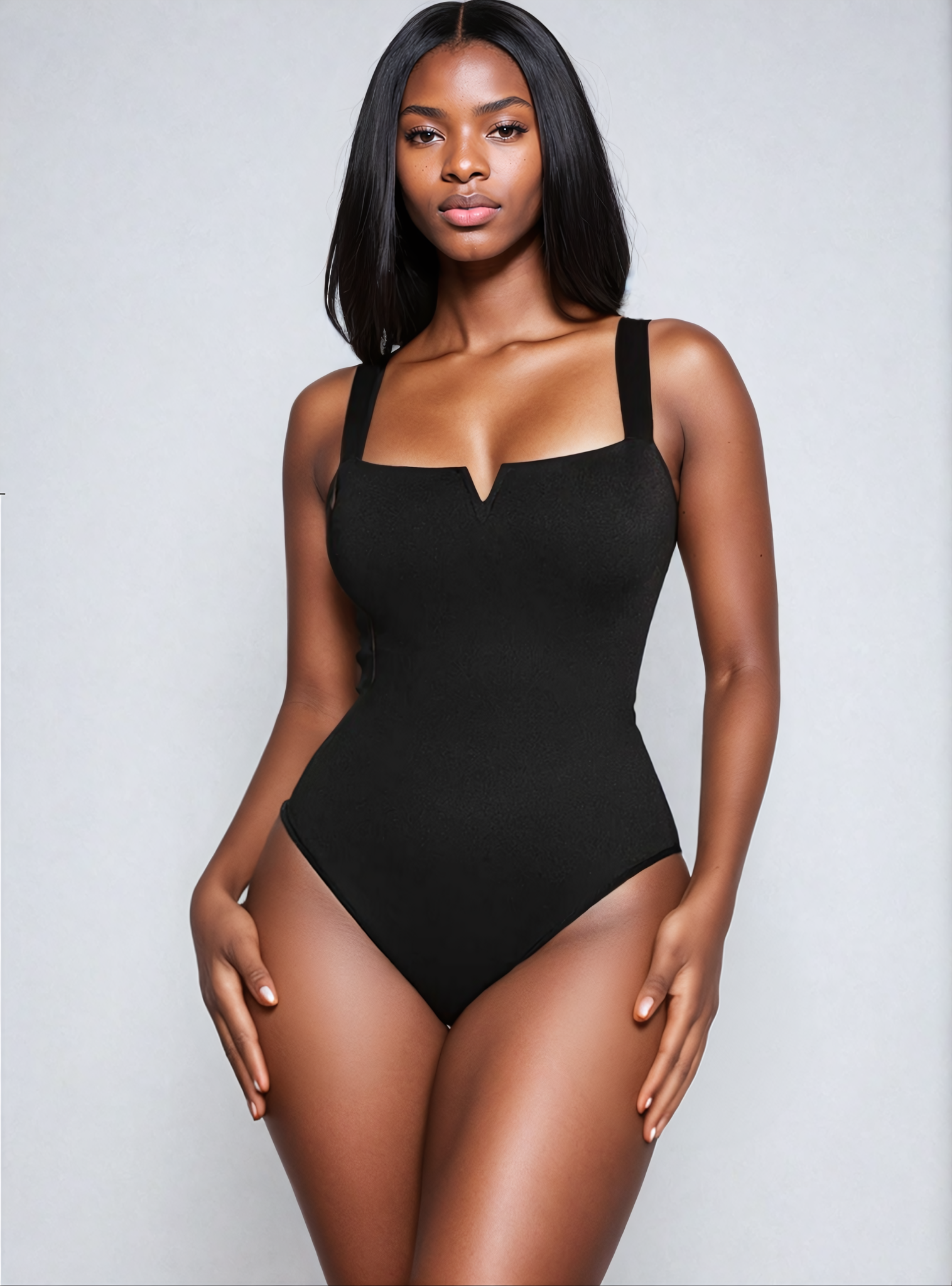 Sculpted Square Neck Bodysuit